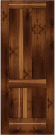 Flat Panel Washington Walnut Doors